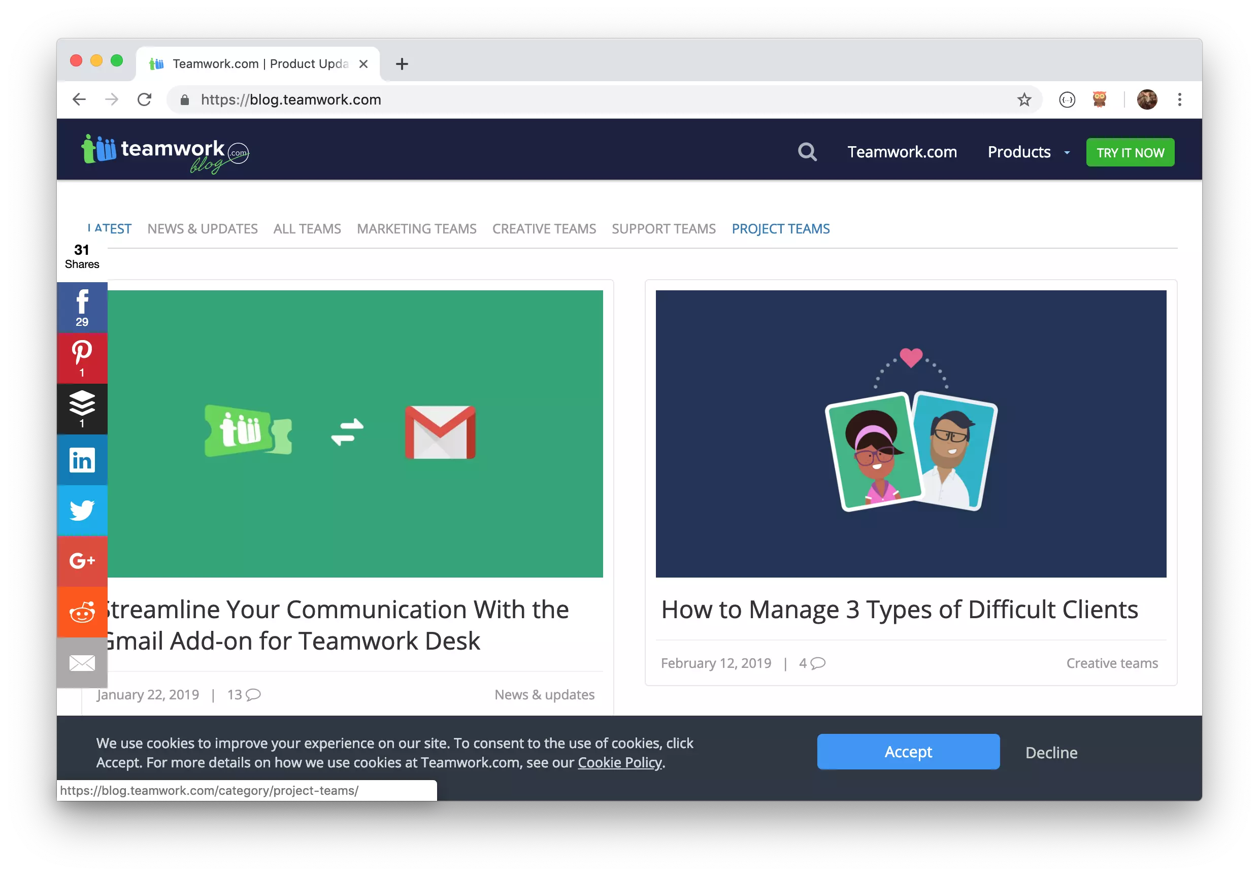 Teamwork Blog logo - Discover the roadmap for new features coming to Teamwork.com, including Teamwork Projects, Teamwo...
